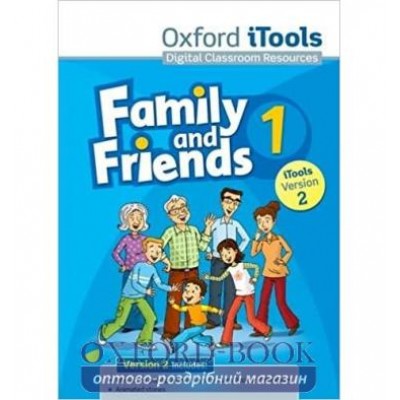 Ресурси для дошки Family & Friends 1 iTools DVD-ROM Version 2 ISBN 9780194814126 заказать онлайн оптом Украина