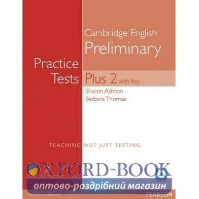 Підручник PET Practice Tests Plus 2 Student Book +CD ISBN 9781405831376 замовити онлайн