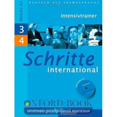 Schritte International 3+4 (A2) Intensivtrainer + CD ISBN 9783190118533 заказать онлайн оптом Украина