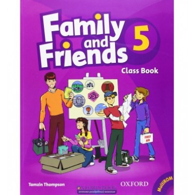 Підручник Family & Friends 5 Class book + MultiROM замовити онлайн