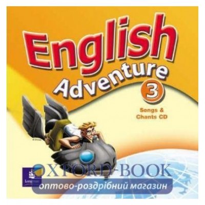 Диск English Adventure 3 Songs CD adv ISBN 9780582791893-L замовити онлайн