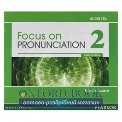 Диск Focus on Pronunciation 2 Audio CDs (4) adv ISBN 9780132314985-L замовити онлайн