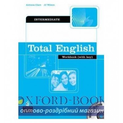 Робочий зошит Total English Interm WB+CD ISBN 9781405822602 заказать онлайн оптом Украина