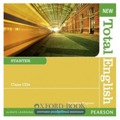 Диск Total English New Starter Class Audio CDs ISBN 9781408254318 замовити онлайн