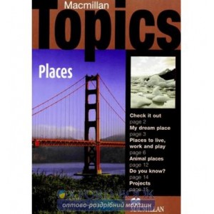 Книга Macmillan Topics Beginner Places ISBN 9781405094917