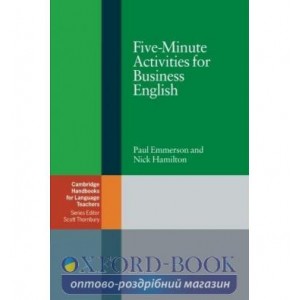 Книга Five-Minute Activities Business English ISBN 9780521547413