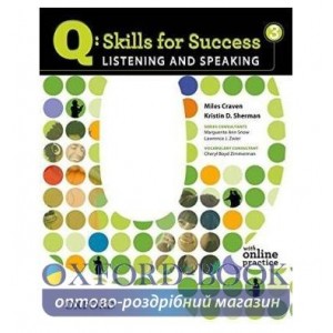 Підручник Skills for Success Listening and Speaking 3 Students Book with Online Practice ISBN 9780194756129