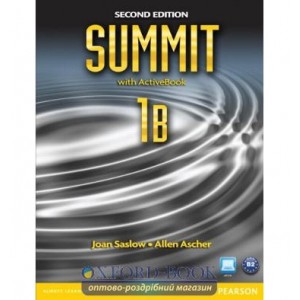 Підручник Summit 2nd Edition 1 split B Students Book with ActiveBook with Workbook ISBN 9780132679909