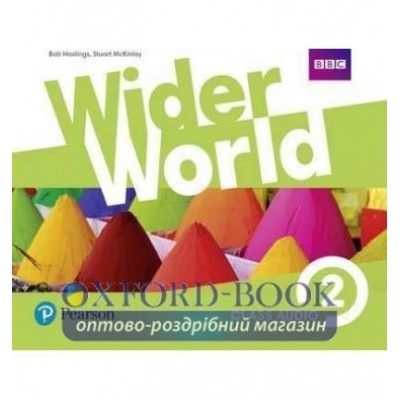 Диск Wider World 2 Class CD (4) adv ISBN 9781292106540-L замовити онлайн