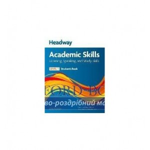 Підручник New Headway Academic Skills: Listening & Speaking 1 Students Book ISBN 9780194741569