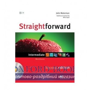 Робочий зошит Straightforward 2nd Edition Intermediate Workbook without key with CD ISBN 9780230423251