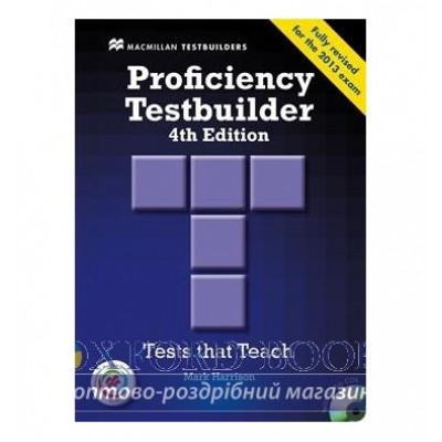 Тести Proficiency Testbuilder 4th Edition without key with Audio CDs with MPO ISBN 9780230452749 купить оптом Украина