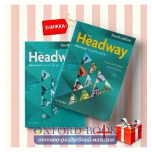 Книги New Headway Advanced Students book & workbook (комплект: Підручник и Робочий зошит) Oxford University Press