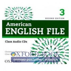 Диск American English File 2nd Edition 3 Class Audio CDs B1+ Intermediate ISBN 9780194775632