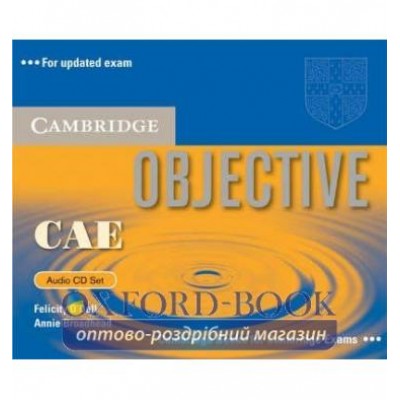 Книга Objective CAE Audio CD Set(3) 2ed ISBN 9780521700627 заказать онлайн оптом Украина