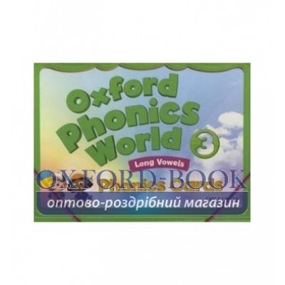 Картки Oxford Phonics World 3 Phonics Cards ISBN 9780194596350 замовити онлайн