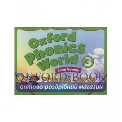 Картки Oxford Phonics World 3 Phonics Cards ISBN 9780194596350 заказать онлайн оптом Украина