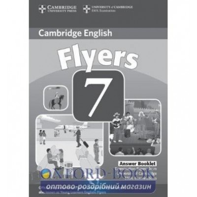 Книга Cambridge YLE Tests 7 Flyers Answer Booklet Cambridge ESOL ISBN 9780521173766 замовити онлайн