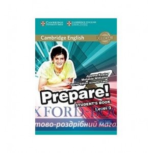 Підручник Cambridge English Prepare! Level 3 Students Book Kosta, J ISBN 2000096222032