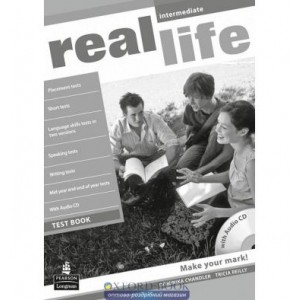 Тести real life intermediate test book with cd ISBN 9781408243039