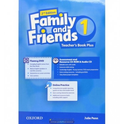 Книга для вчителя Family & Friends 2nd Edition 1 Teachers book Plus + CD-ROM + Audio CD замовити онлайн