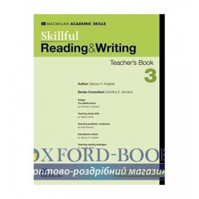 Книга для вчителя Skillful: Reading and Writing 3 Teachers Book with Digibook ISBN 9780230430037 заказать онлайн оптом Украина