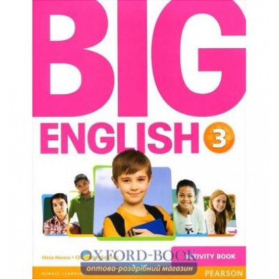 Робочий зошит Big English 3 Workbook ISBN 9781447950707 заказать онлайн оптом Украина