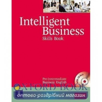 Intelligent Business Pre-Interm Skills+CD ISBN 9780582846920 заказать онлайн оптом Украина