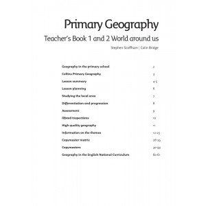 Книга Collins Primary Geography Teacher`s Book 1&2 ISBN 9780007563630