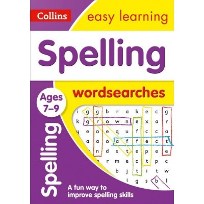 Книга Collins Easy Learning: Spelling Word Searches Ages 7-9 ISBN 9780008212650 заказать онлайн оптом Украина