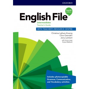 Книга English File 4th Edition Intermediate TG + TRC PK Оксенден, К ISBN 9780194035972