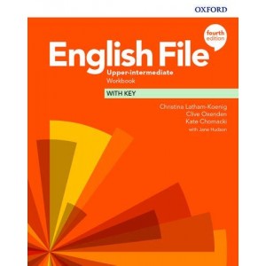 Книга English File 4th Edition Upper-Intermediate Workbook ISBN 9780194039888