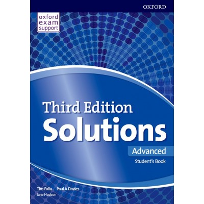 Підручник Solutions 3rd Edition Advanced Students book заказать онлайн оптом Украина
