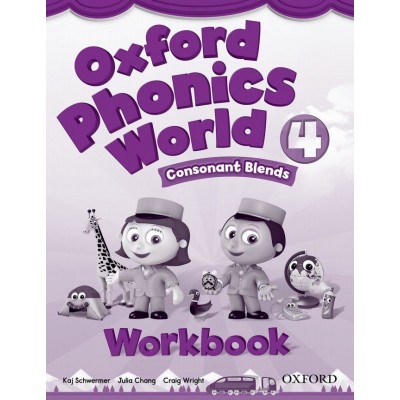Робочий зошит Oxford Phonics World 4 Workbook ISBN 9780194596268 заказать онлайн оптом Украина