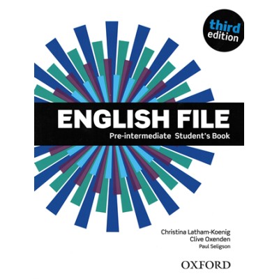 Підручник English File 3rd Edition Pre-Intermediate Students Book ISBN 9780194598576 замовити онлайн