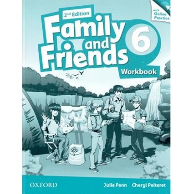 Робочий зошит Family & Friends 2nd Edition 6 Workbook + Online Practice замовити онлайн