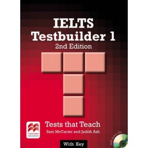 Тести IELTS Testbuilder 1 2nd Edition with key and Audio CDs ISBN 9780230476141