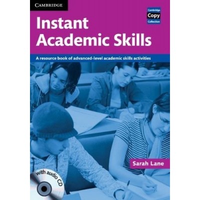 Cambridge Copy Collection: Instant Academic Skills with Audio CD ISBN 9780521121620 заказать онлайн оптом Украина