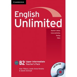 English Unlimited Upper-Intermediate Teachers Pack (with DVD-ROM) Tilbury, A ISBN 9780521151702