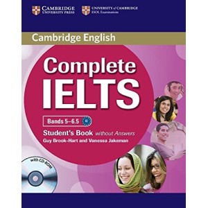 Підручник Complete IELTS Bands 5-6.5 Students Book without Answers with CD-ROM ISBN 9780521179492
