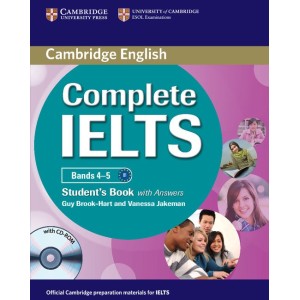 Підручник Complete IELTS Bands 4-5 Students Book with Answers with CD-ROM ISBN 9780521179560