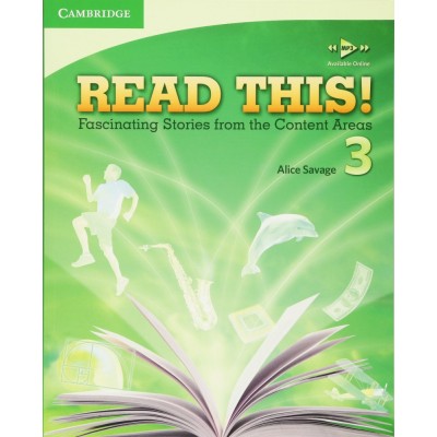 Підручник Read This! 3 Students Book with Free Mp3 Online Savage, A ISBN 9780521747936 замовити онлайн