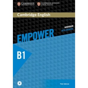 Робочий зошит Cambridge English Empower B1 Pre-Intermediate Workbook + key + Audio ISBN 9781107466807