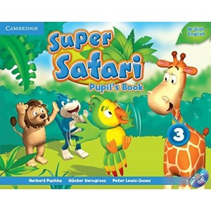 Підручник Super Safari 3 Pupils Book with DVD-ROM Puchta, H ISBN 9781107477070