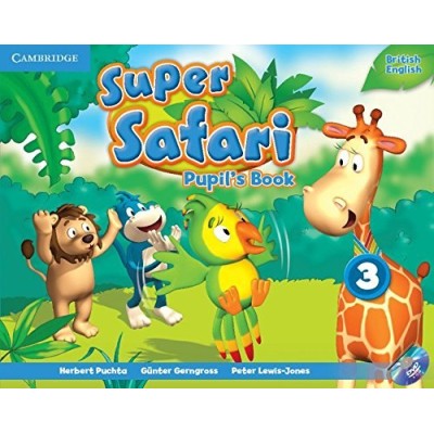 Підручник Super Safari 3 Pupils Book with DVD-ROM Puchta, H ISBN 9781107477070 замовити онлайн