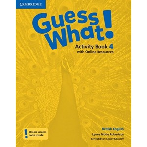 Робочий зошит Guess What! Level 4 Activity Book with Online Resources Robertson, L ISBN 9781107545380