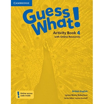 Робочий зошит Guess What! Level 4 Activity Book with Online Resources Robertson, L ISBN 9781107545380 замовити онлайн