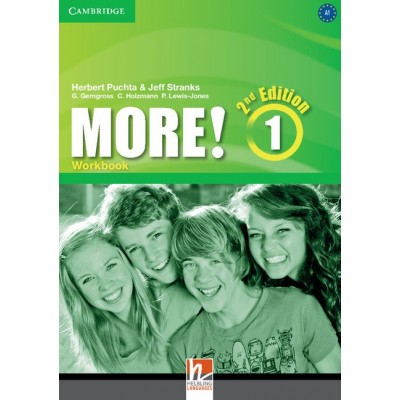 Робочий зошит More! Second edition 1 Workbook Puchta, H ISBN 9781107681354 заказать онлайн оптом Украина