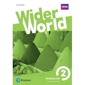 Робочий зошит Wider World 2 workbook with Online Homework ISBN 9781292178721