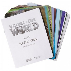 Картки Welcome to Our World 3 Flashcards Crandall, J ISBN 9781305586260